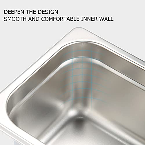 Miniatura 6 de Contenedor Para Golpear, Caja Para Golpear Café Expreso, Caja Grande Para Golpear Café, Contenedor De Posos De Café De Acero Inoxidable, Caja Para Caja De Escoria Rectangular