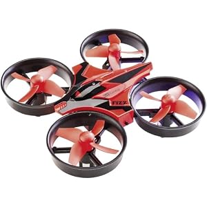 Revell Control 23823 RC Mini Quadcopter FIZZ, 4-Kanal GHz-Fernsteuerung, Gyro, Rotorschutz, Geschwindigkeitsstufen ferngesteuerte Drohne, ab 8 Jahren geeignet