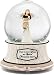 Modeles Hope Musical Water Globe with Tune Wind Beneath My Wings, Reads When We Have Hope and Believe Miracles Happen, 6-Inches Tall