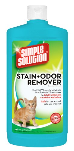 Simple Solution Cat Stain and Odor Remover, 20-Ounce