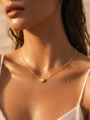 Image of Rubans Demi Fine Stainless Steel Pendant Chain Daily Gift for Women & Girls