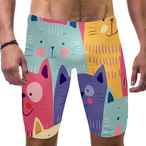 Bañador de natación largo HUI JIN SHOP que evita rozaduras en entrenamientos intensos de carreras