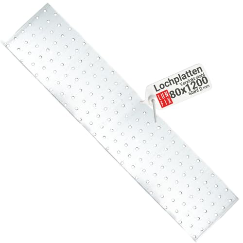 Placa perforada 80x1200x2.0...