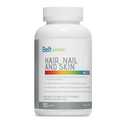 Belt Hair Nail And Skin Plus 90 Cápsulas Tamanho Família - Beltnutrition