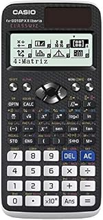 Casio FX-991SPX II Iberia- Scientific Calculator, Recommended for Spanish and Portuguese Resume, 576 Functions, Solar and Grey/White