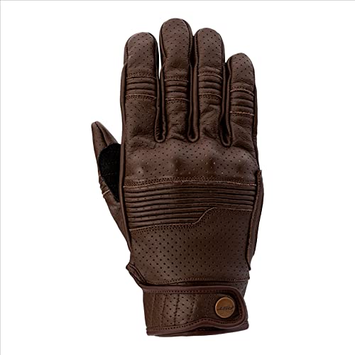 RST Roadster 3 CE Urban Classic Leather Motorcycle Gloves (M, Brown)