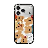 CASETiFY コンパクト iPhone 17 Pro ケース [MagSafe対応/薄型 軽量/耐衝撃] - FRIENDS TOGETHER - クリア ブラック