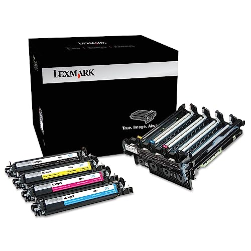 Lexmark 70C0Z50 700Z5 Kit d'imagerie d'origine Noir et Couleur pour imprimante laser