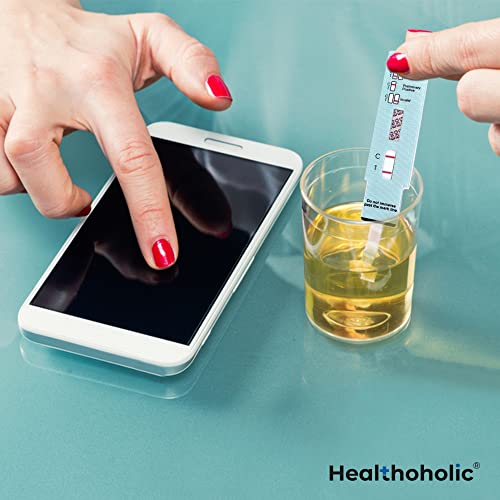 Six Pack Healthoholic Single Panel Test Kit – Alcohol (Etg) Detector, Home Rapid Urine Testing Strips -High Sensitivity, Comprehensive Substance Detection Tests - 6 Tests & 6 Cups For Urine Collection #TOP7
