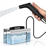 Portable Bidet, 2.3L Elektrisch Bidet, Reise Bidet Handbrause für Toilette Outdoor, Camping Flasche Sprühflasche Hand Perinealflasche für Damen