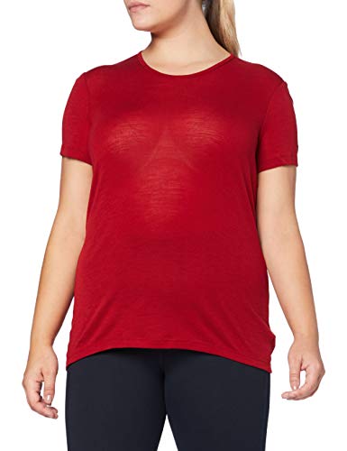 Preisvergleich Produktbild icebreaker Damen 175 Everyday SS Crewe Merino Baselayer Funktionsshirt, Oxblood, XS