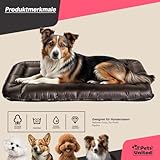 all Pets United® Hundekissen Hundebett Indoor & Outdoor; Hunde-Kissen Hunde-Körbchen; Schlafplatz für Hund & Katzen (M - 75x52 cm)