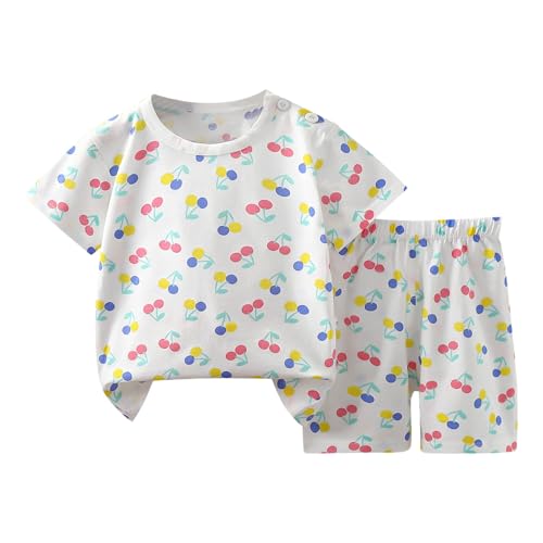 Toddler Girls Summer Outfits 2 Piece Cute Graphic Short Sleeve T Shirt Shorts Set Casual Crew Neck Tops Short Pants Outfit Kids Comfy Athletic Fashion Clothing,Blue, Size 3-4 Years