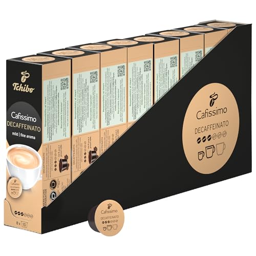 Tchibo - Cafissimo Decaffeinato Mild - 8 x 10 cápsulas