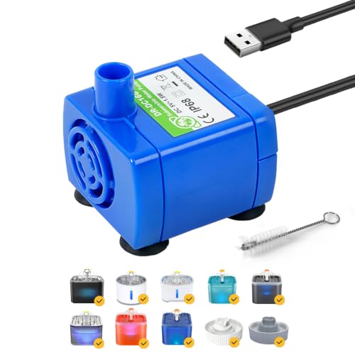 IP68 DR-DC160 Bomba para fuente de agua para gatos