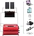 BESTEK 2000W Power Inverter 3 AC Outlets DC 12V to 110V AC Car Power Converter for Camping Outdoor Power Supply ETL Listed