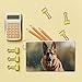 RLDOBOFE Running German Shepherd Dog Coin Purse Small Cash Coin Purse Pouch Mini Canvas Change Purse with Zipper Cute Coin Pouch Fashion Coin Wallet Slim Cash Change Wallet for Cards Keys Lipsticks