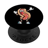 Drôle De Danse Hod Dog Fast Foot Lover Hot Dog Dance PopSockets PopGrip Interchangeable