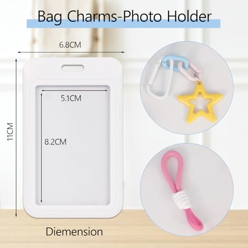 Funda para cámara Fujifilm Mini 12 de cuero PU blanco miniatura 3