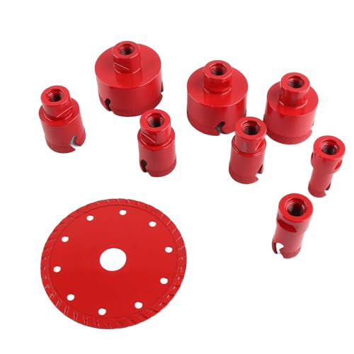 Kit de 9 Brocas 20-68mm M14 Disco 125mm para Marmol miniatura 3