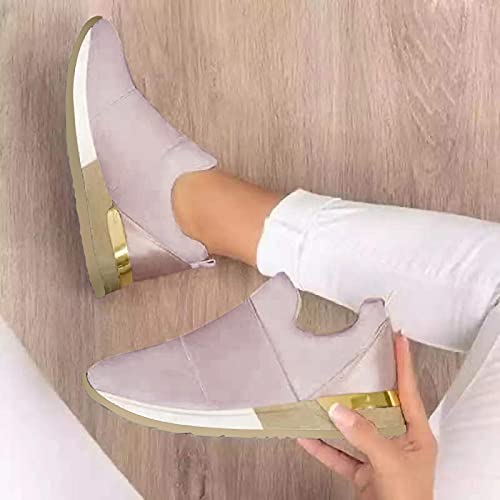 Affordable Sneakers for Women,Slip on Sneakers Women,Women's Walking Shoes Slip On,Women Casual Mesh...