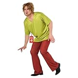 Morph Mystery Cartoon Guy Green Men Costume XL