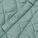 AOREUGL Womens Oversized Puffer Jacket Lightweight Button Down Quilted Jackets Winter Long Sleeve Outwear Coats With Pockets Mint Green outerwear for women 3X