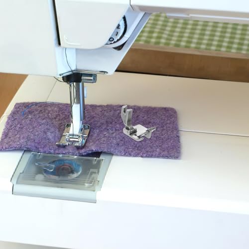 Prensatela ajustable para dobladillo con rodillo Hemoton miniatura 6