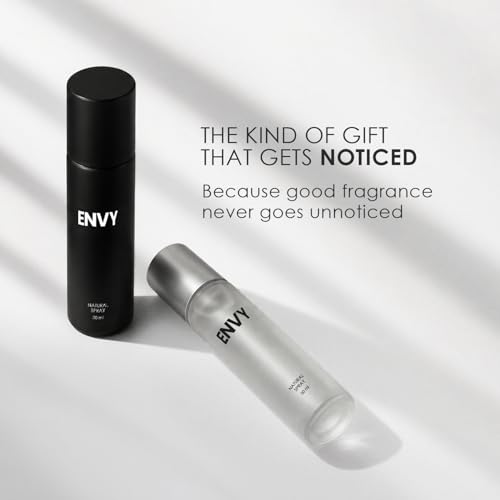 Image of ENVY Natural Spary Perfume Gift Pack For Women & Men - 30ML Each | Eau de Parfum | Long Lasting Luxury Scent Perfume Fragrance