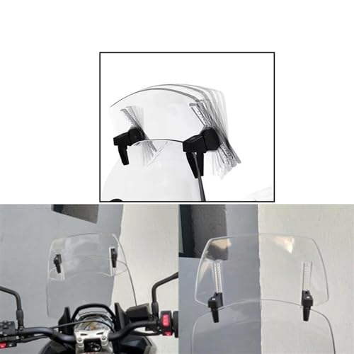 Extension de pare-brise moto universelle pour voyager sans vent en R18 - 2