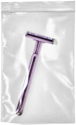 uGems® 4" X 6" 8 mil Extra Heavy-Duty Puncture Resistant Clear Reclosable Resealable Zipper Bags, 36