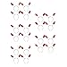 LUOZZY 20pcs Funny Arrow Headband Photo Props for Halloween Birthday Party Concerts Hair Accessories
