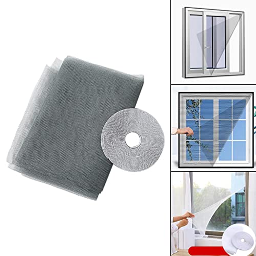 homozy Tela Mosquiteira Para Mosquiteira Para, Tamanho Diy, Lavável E Reutilizável, Tamanho Real Cin