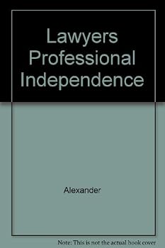 Paperback Lawyers Professional Independence Book
