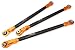 C31642ORANGE Front & Rear Upper Suspension Linkages for Axial SCX6 Crawler