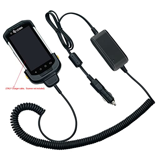 IYOUBOL Vehicle Charger Cable for TC70 TC72,Car Charger Cable for Zebra Symbol TC70X TC77,CBL-TC7X-USB1-01 Scanner Handheld Computer PDA Charger Accessories - Thumbnail 3