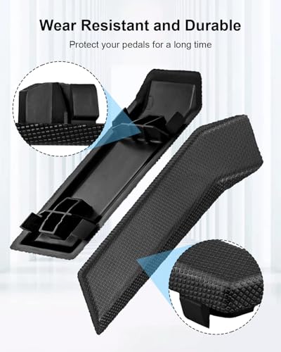 Running Board-Step Pad Grip Cover Fit for Ford F-150 F-250 F-350 2015-2022 Expedition 2019-2023 Replace FL3Z-16491-DA, Left Driver Side 4pcs