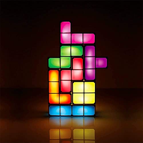 Tetris Lampe empilable Multicolore