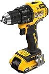 DEWALT 20V MAX Brushless 1/2 in. Cordless Compact Drill Driver Kit, Ratcheting Chuck, LED (DCD793D1)