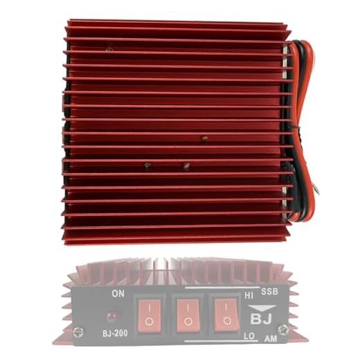 BJ-200 Linear Power AMP, 3-30MHz Radio AMP 50W FM 100W AM 150W SSB for 3-5W Input 2-Way Radio Transceiver, 13.8V