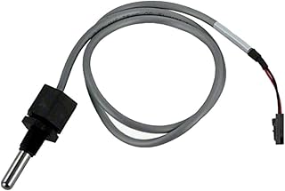 Sensor de control de temperatura de spa M7, pieza de repuesto, sensor de control de spa, monitor de temperatura con cable de 24 pulgadas, conector de metal de 2 pines, color negro