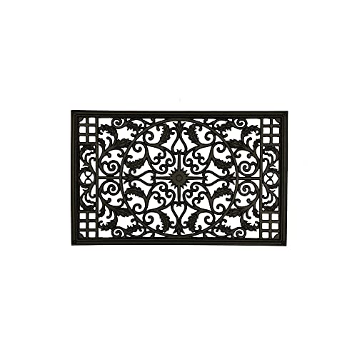 Nuvo Iron Decorative Insert for Fencing, Gates, Home, Garden - Rectangle, 15" X 24", Black by Nuvo Iron - Used condition - US$53.57