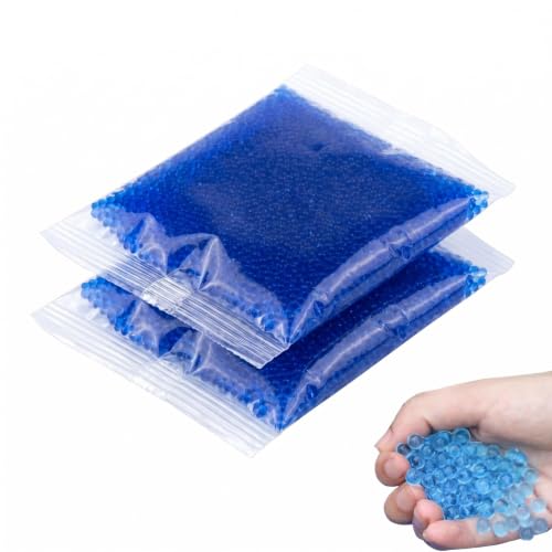Imagen de 10000pcs Bolas Gel Pistola Seguro Ecológico Recarga Juguete Niño Bolsa Azul 7-8mm