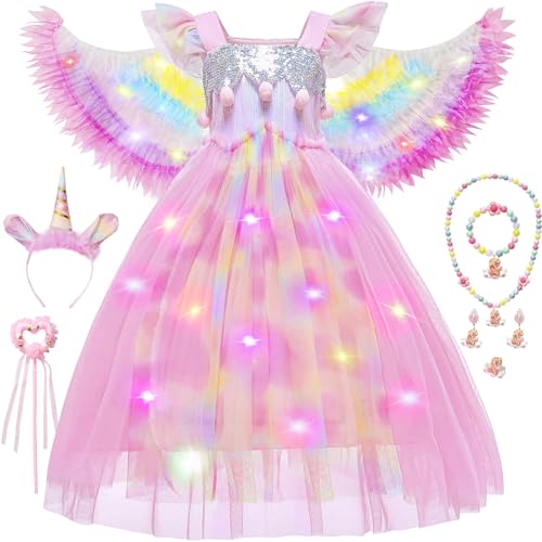 Latocos Unicorn Dress Costume Set