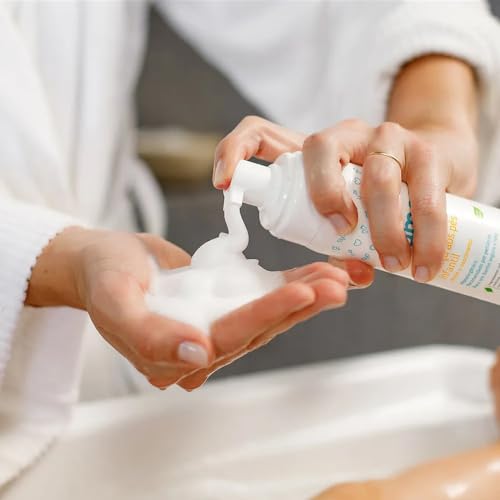 Espuma de banho cabeça aos pés desde o nascimento 210ml