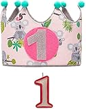 🧡Preciosos diseños: Elige entre nuestra amplia variedad de colores y modelos, adecuados tanto para niñas como para niños, y haz de la fiesta del primer cumpleaños de tu hijo o hija una experiencia memorable y encantadora. ¡Estas coronas para niños quedarán genial en las fotos, vídeos y durante toda la fiesta, haciéndolos sentir únicos y especiales!