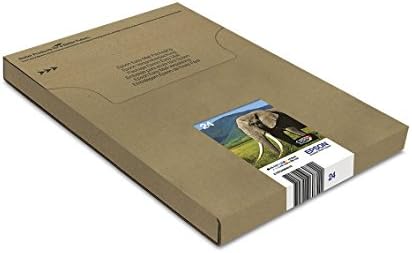 Epson 24 Elephant Genuine Multipack, Eco-Friendly Packaging, 6-colours Claria Photo HD Ink Cartridges