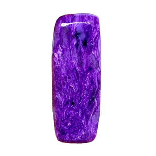 Charoite naturelle rectangulaire pour créer votre bague personnalisée