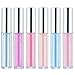 Glitter Liquid Lipsticks Set of 6 Diamond Shimmer Metallic Lipstick Waterproof Long Lasting Shinning Iridescent Mermaid Shimmer Lip Gloss Face Eye Cosmetic Glow Shimmer Makeup Kit (6 Pcs)