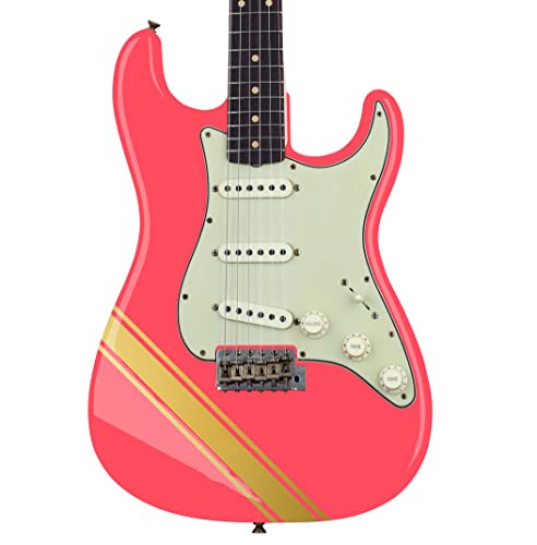 DesignDivil Adesivo per chitarra a righe, 8 colori a scelta